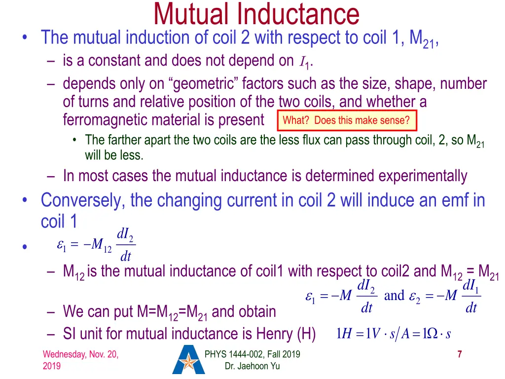 mutual inductance 1