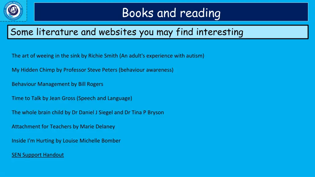 books and reading
