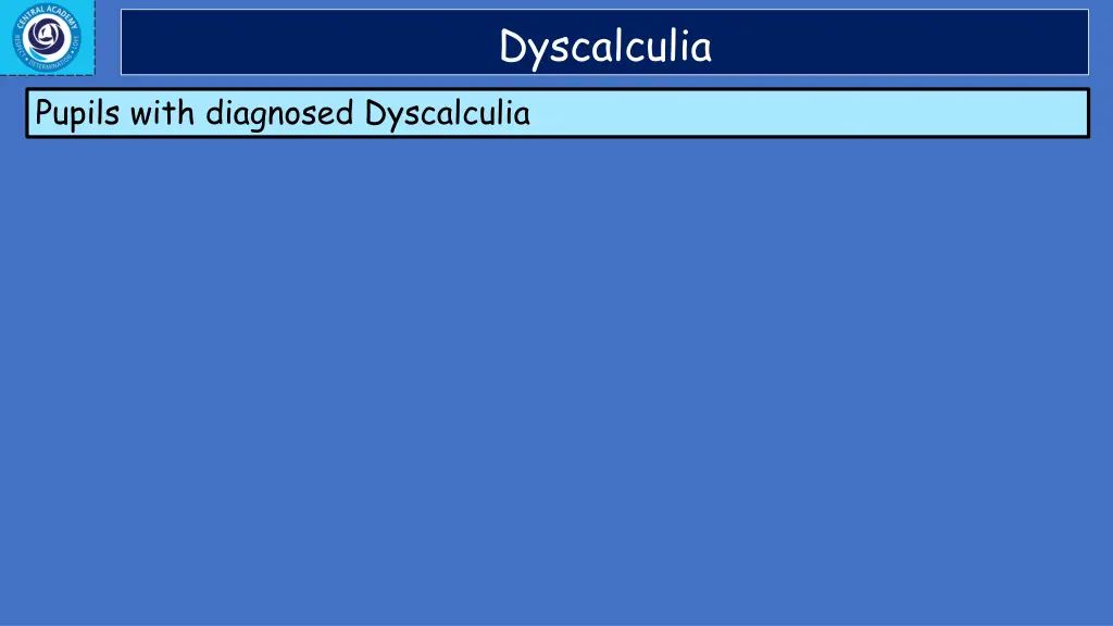 dyscalculia 2