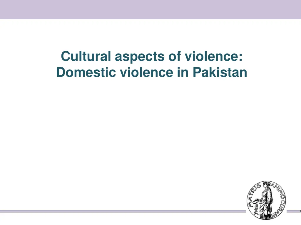 cultural aspects of violence domestic violence