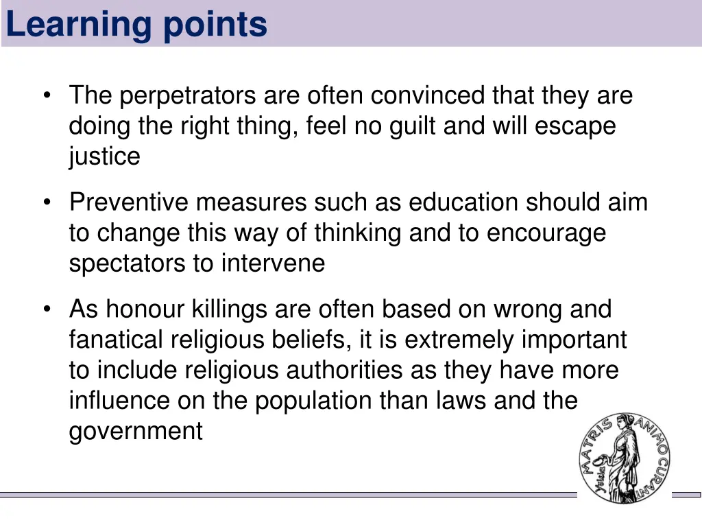 learning points 2