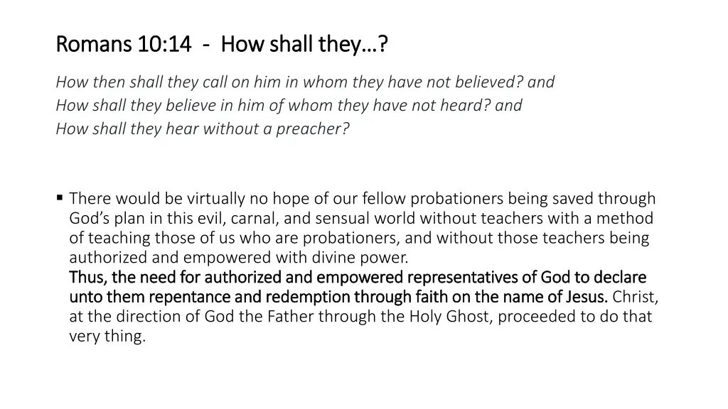 romans 10 14 romans 10 14 how shall they