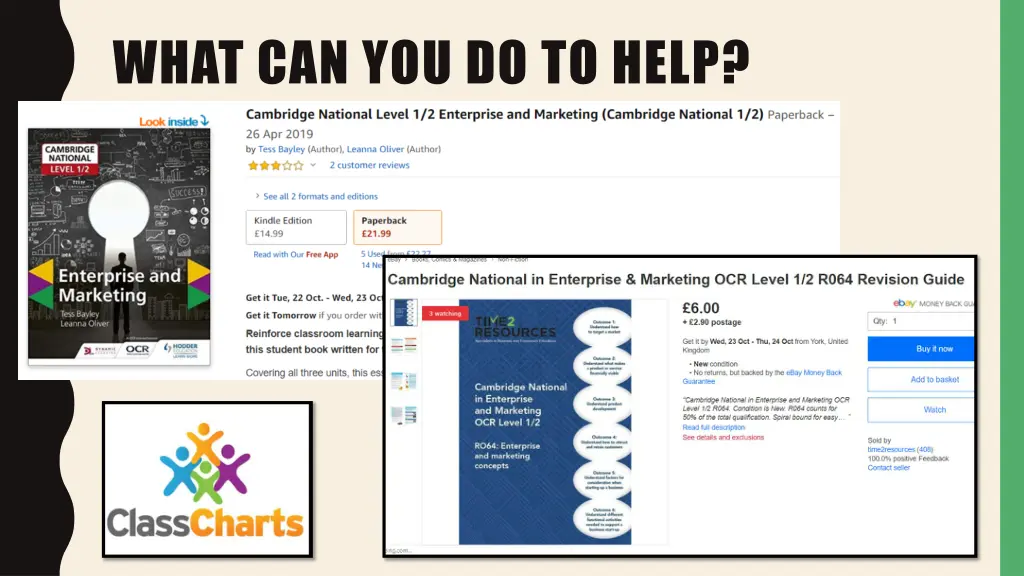 what can you do to help 1
