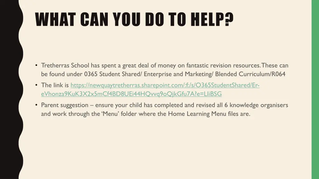 what can you do to help