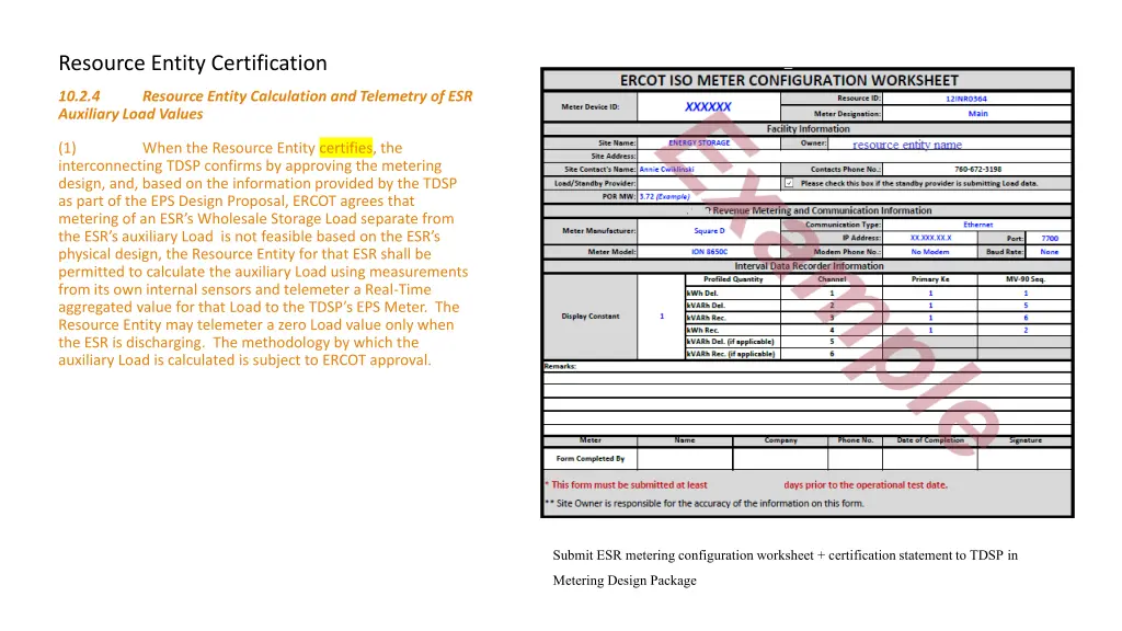 resource entity certification