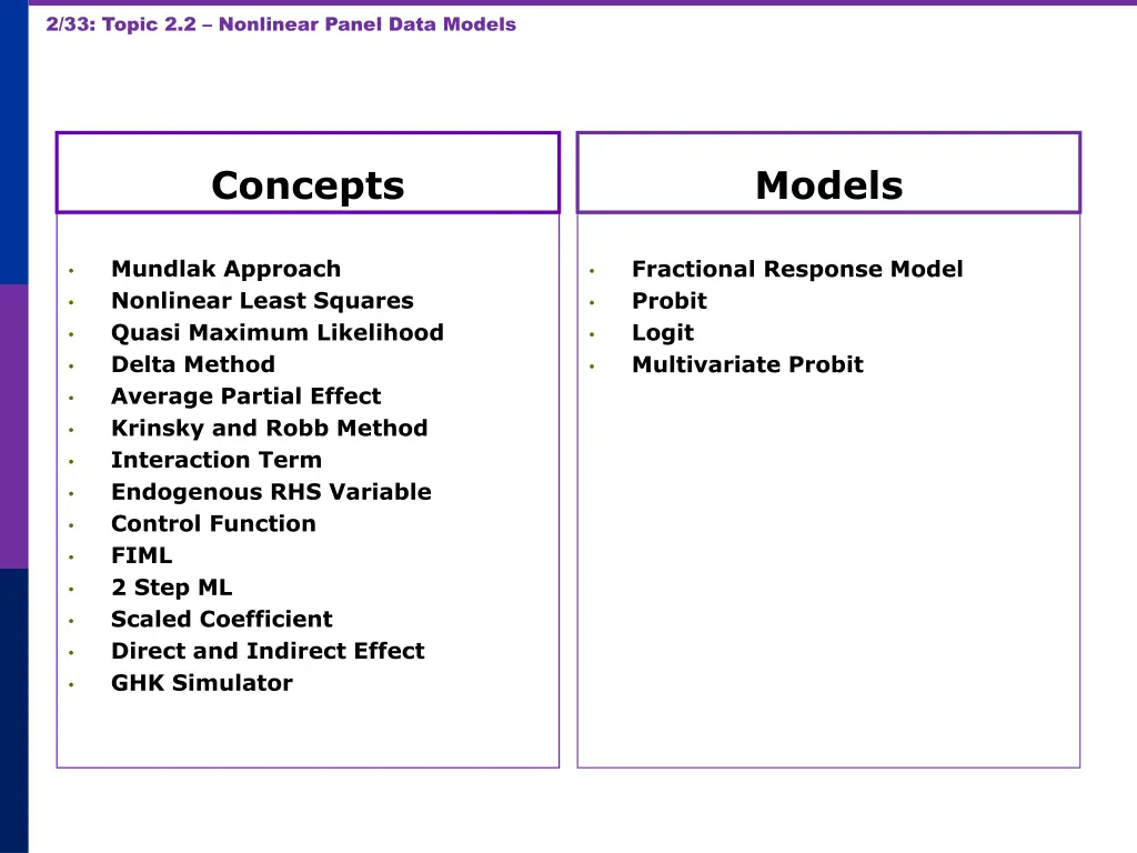 2 33 topic 2 2 nonlinear panel data models