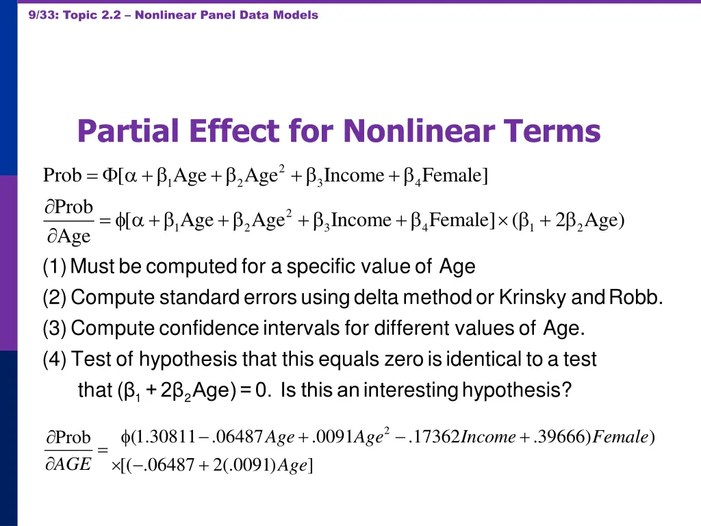 9 33 topic 2 2 nonlinear panel data models