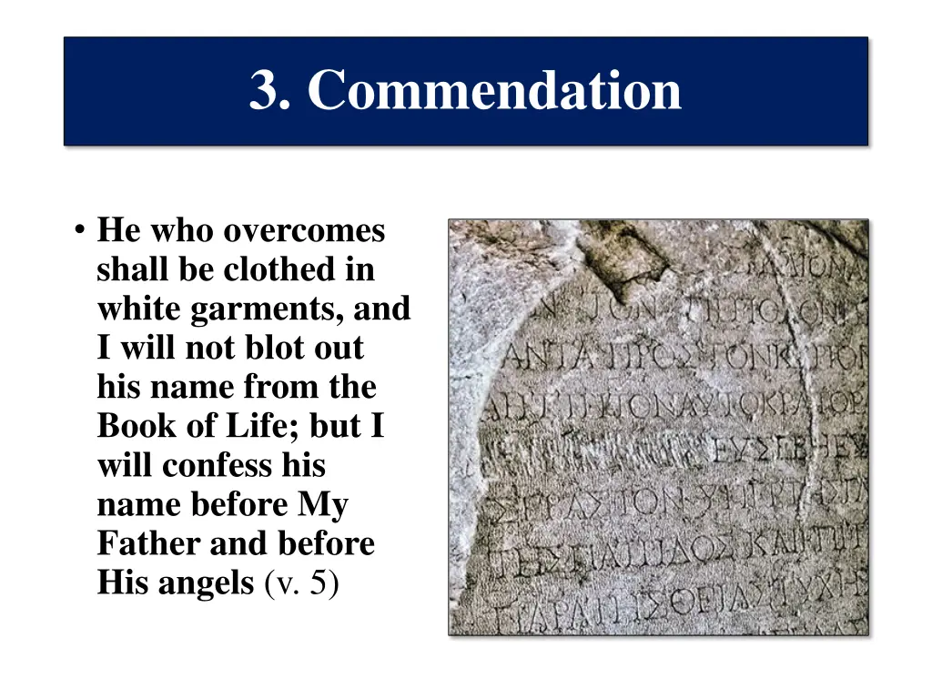 3 commendation 1