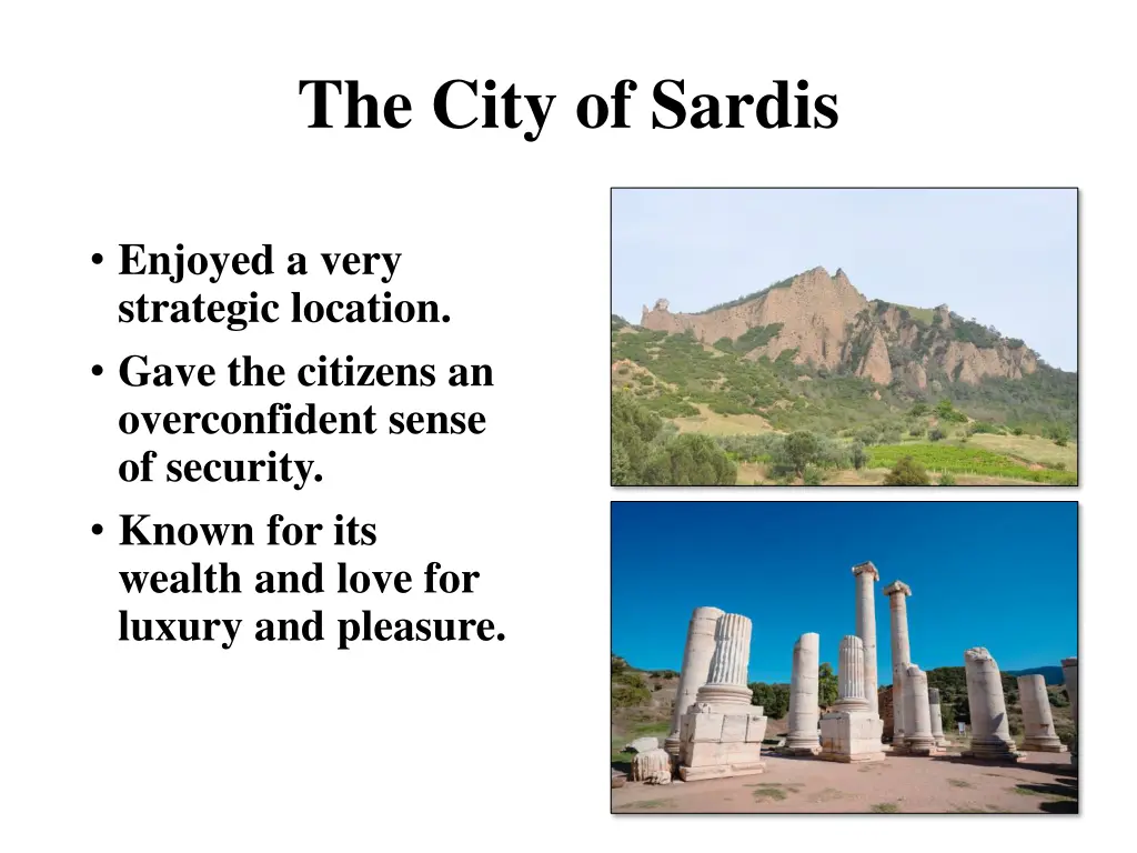 the city of sardis 1