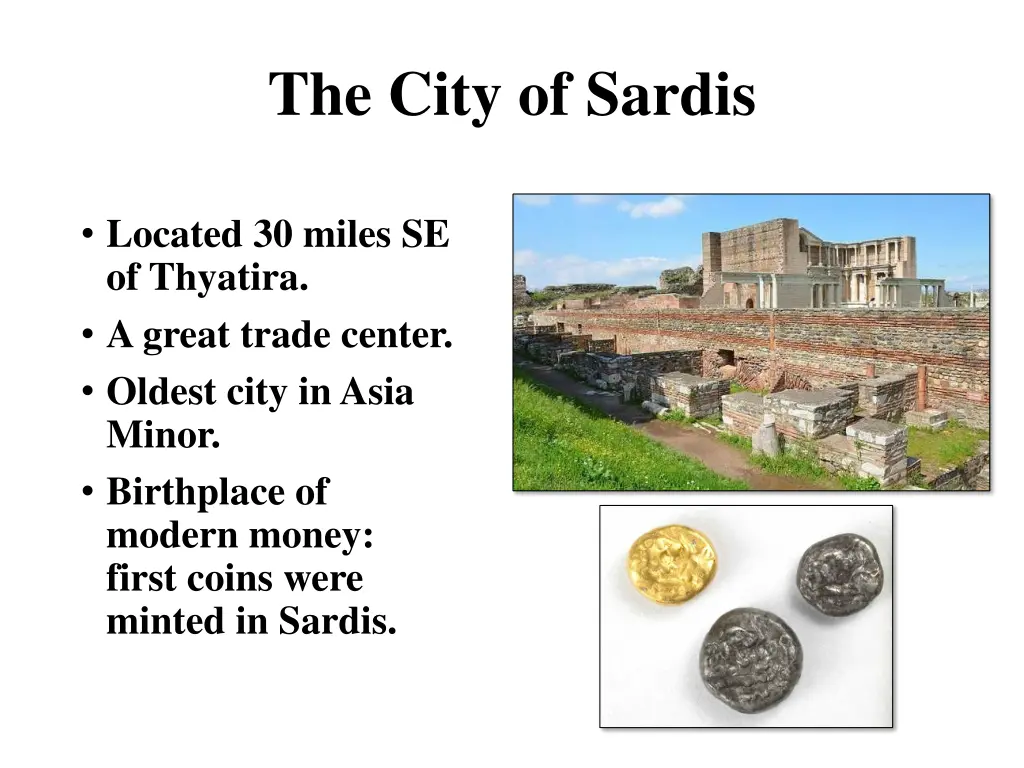 the city of sardis