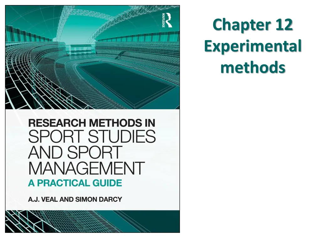 chapter 12 experimental methods