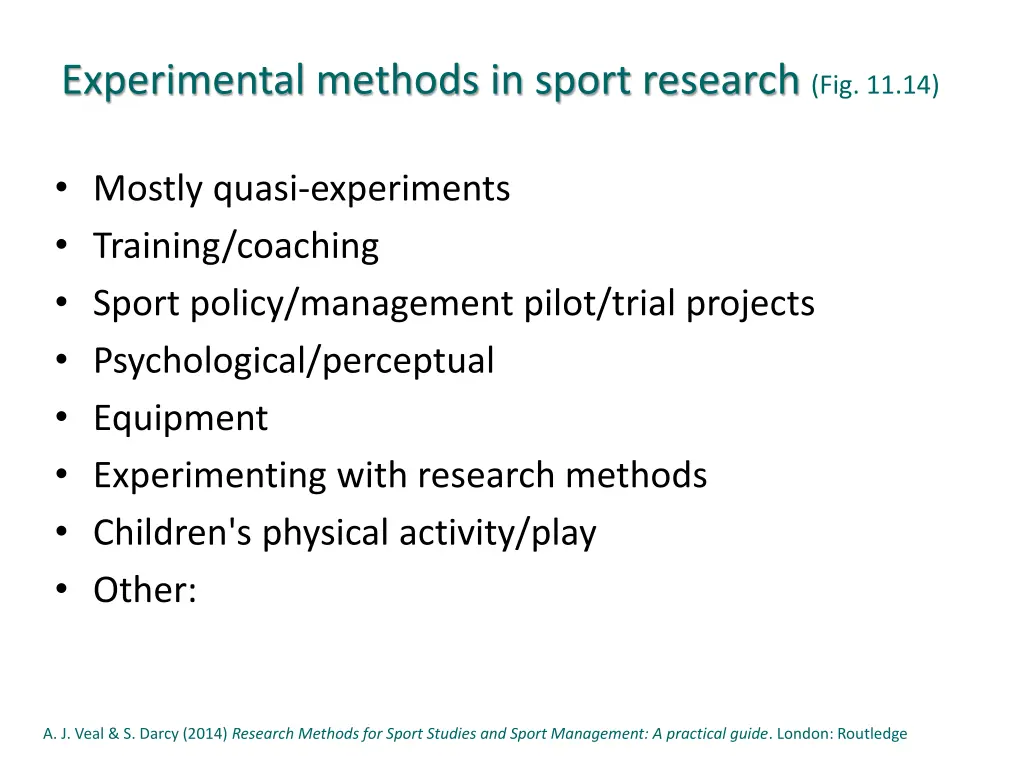 experimental methods in sport research fig 11 14