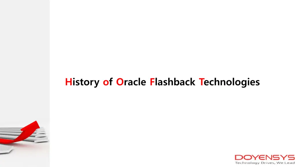 history of oracle flashback technologies