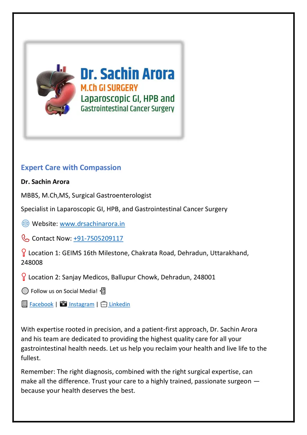 expert care with compassion