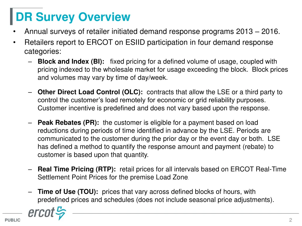 dr survey overview annual surveys of retailer