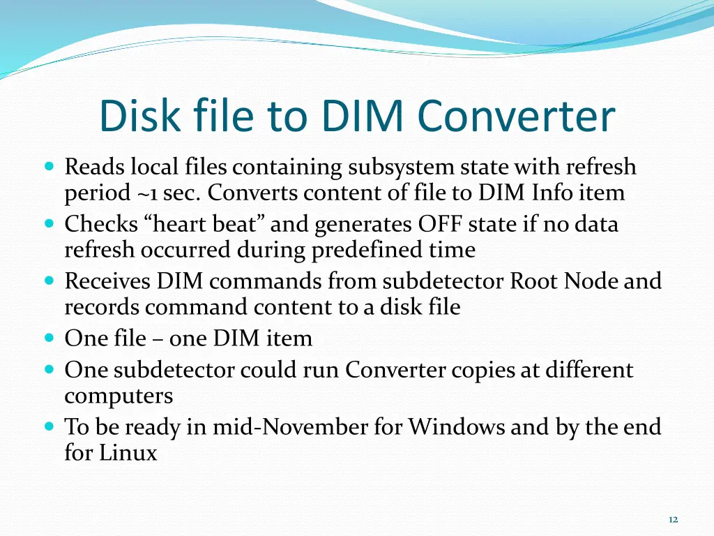 disk file to dim converter
