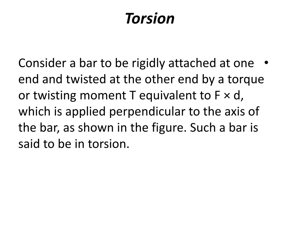 torsion