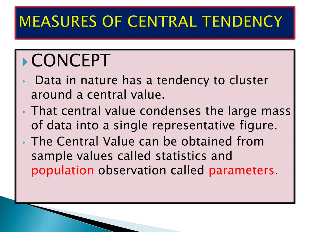 concept data in nature has a tendency to cluster