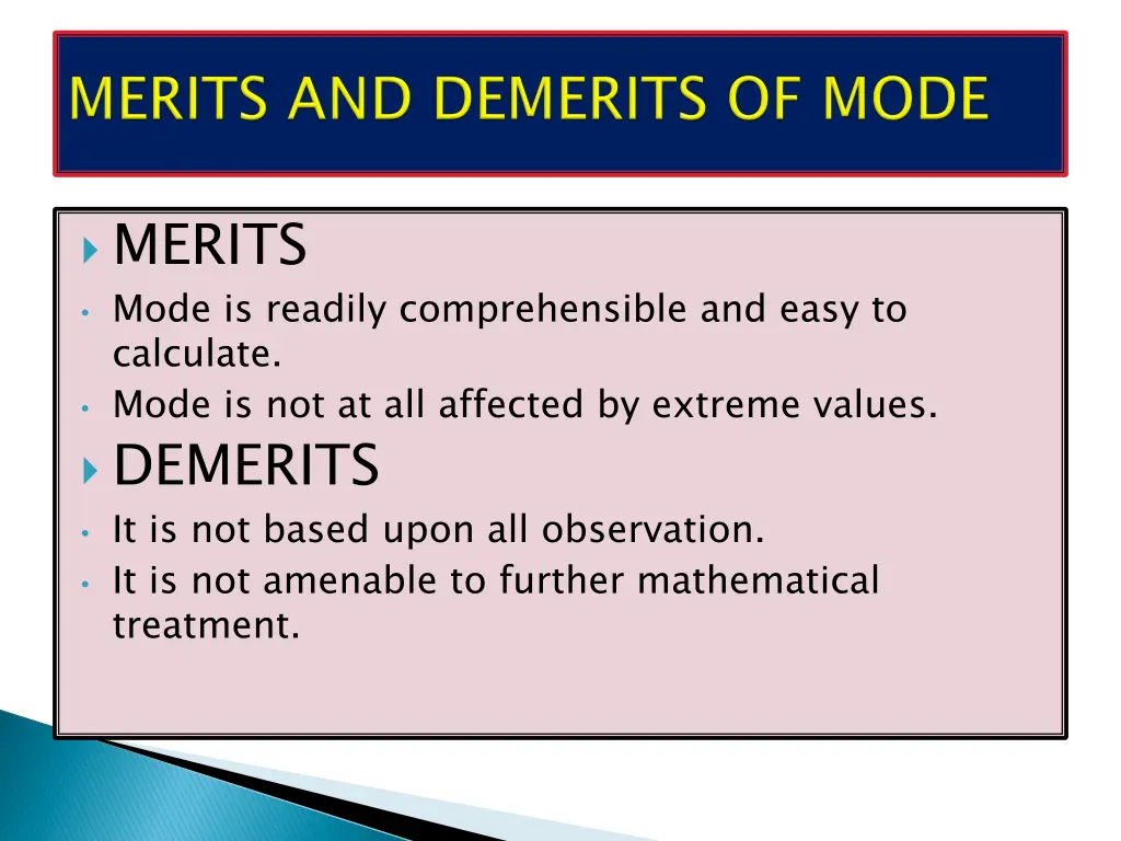 merits mode is readily comprehensible and easy