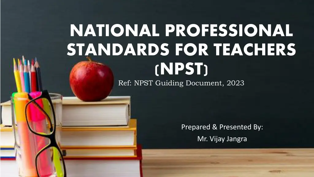 national professional standards for teachers npst