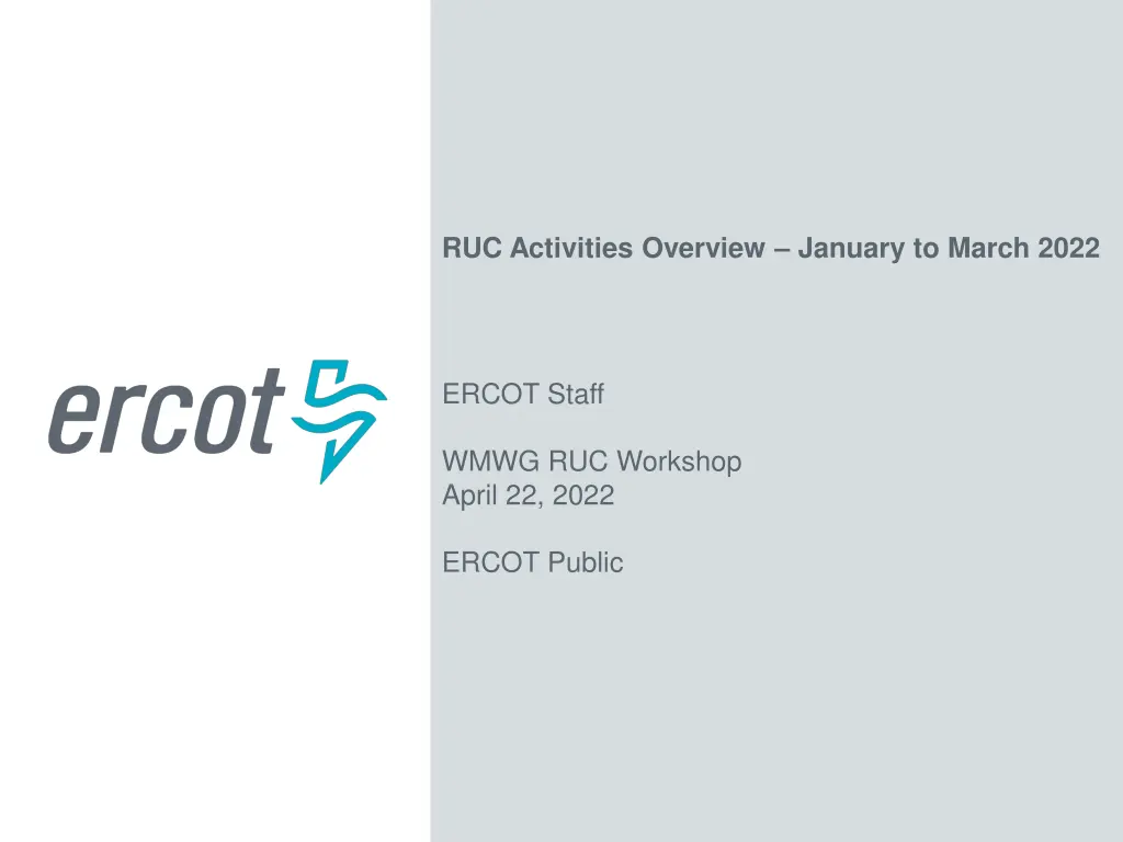 ruc activities overview january to march 2022
