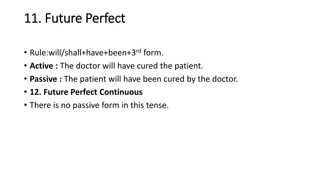 11 11 future perfect future perfect