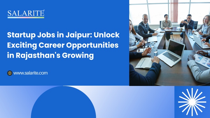 startup jobs in jaipur unlock exciting career