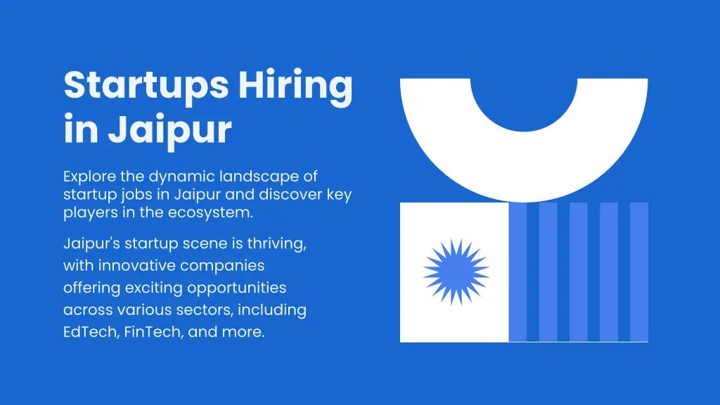 startups hiring in jaipur