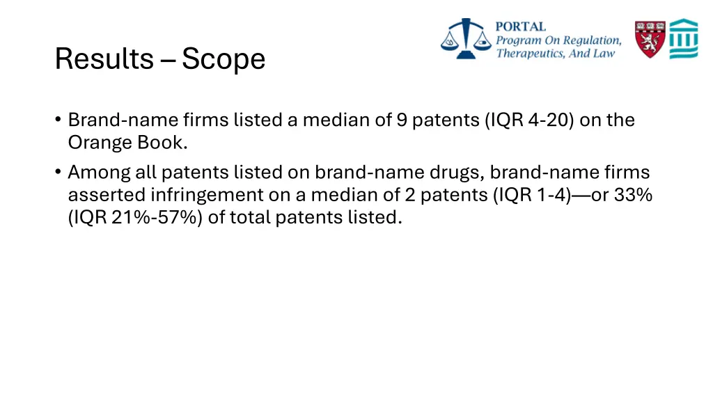 results scope 1
