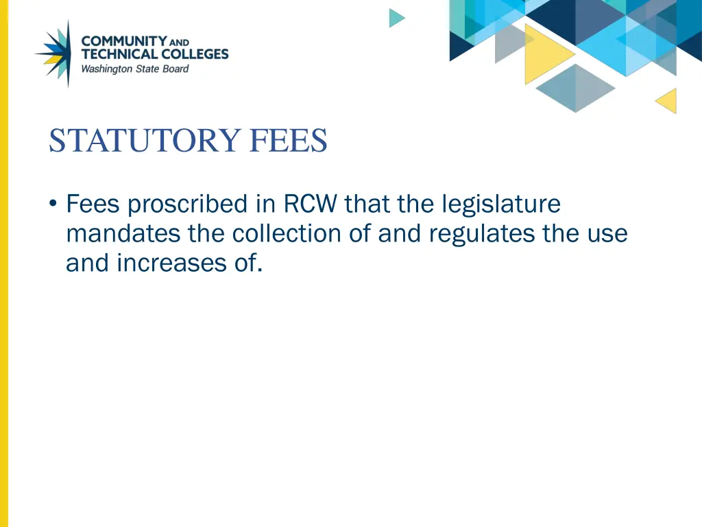 statutory fees