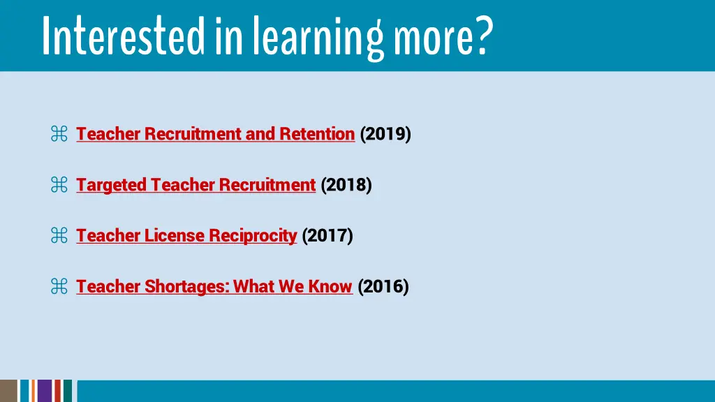 interested in learning more