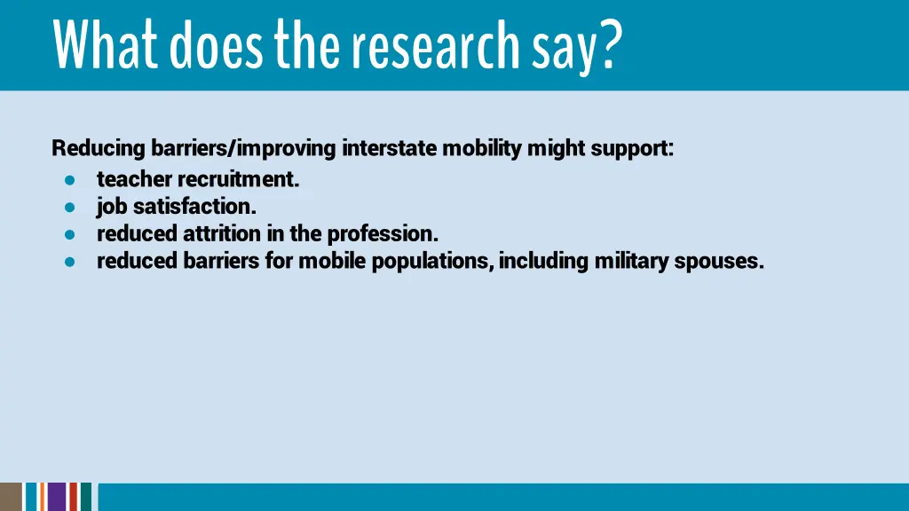 what does the research say 2