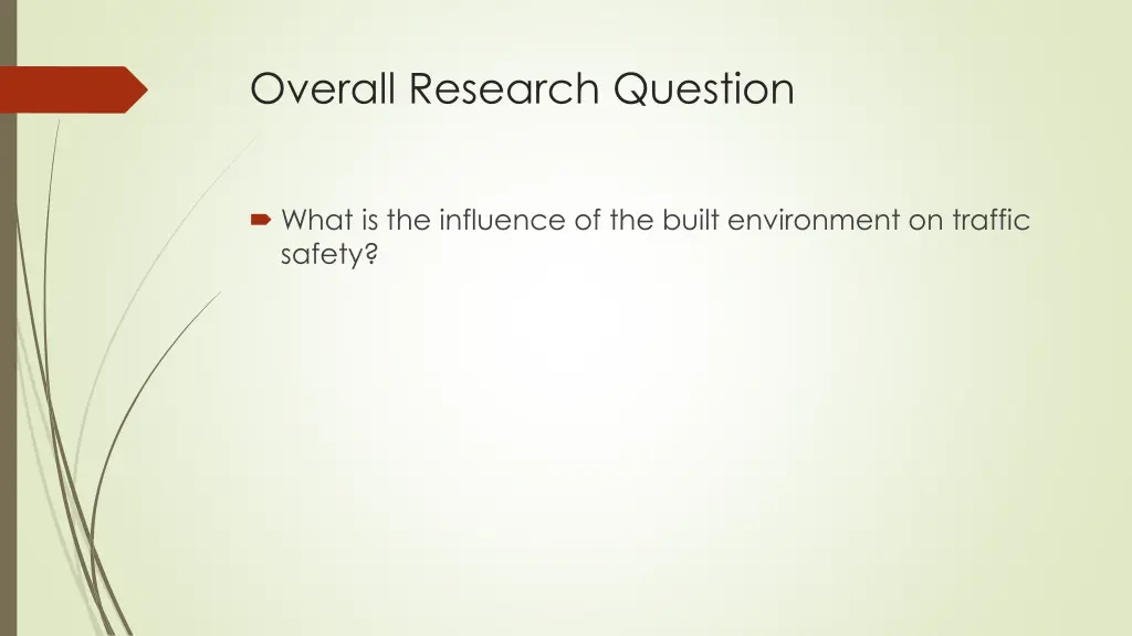 overall research question