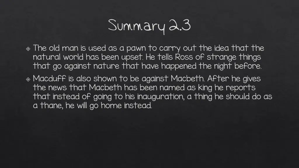 summary 2 3