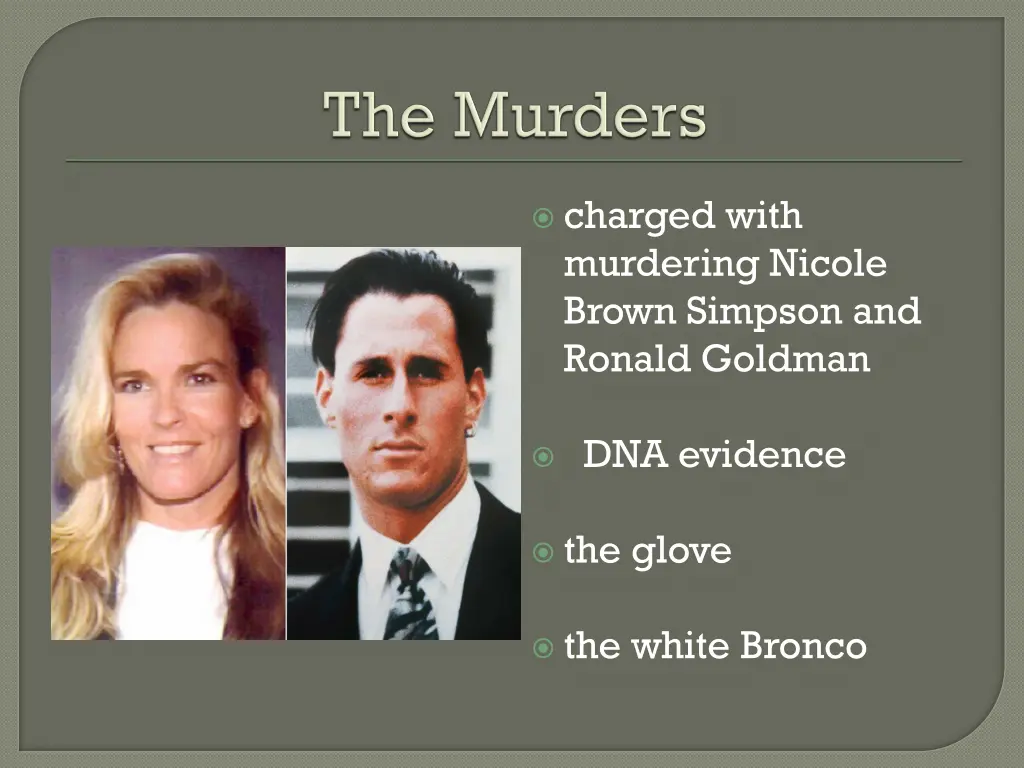 charged with murdering nicole brown simpson