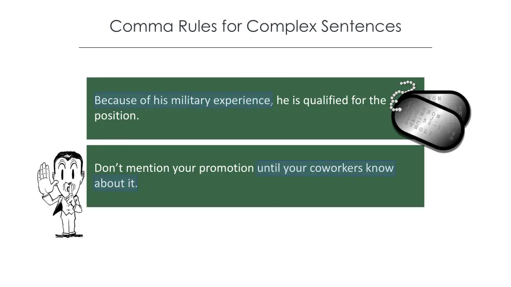 comma rules for complex sentences