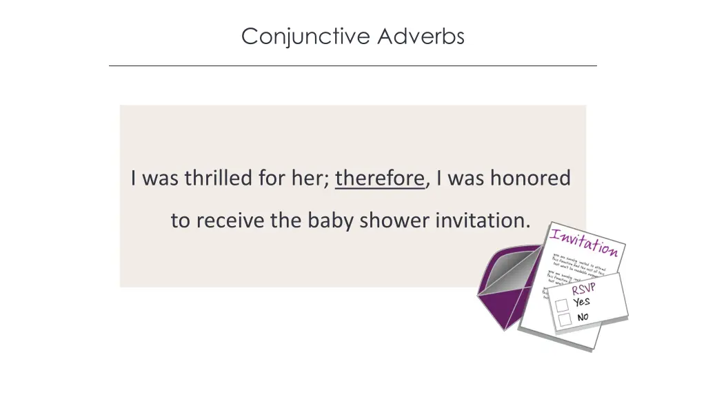 conjunctive adverbs