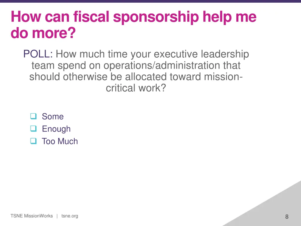 how can fiscal sponsorship help me do more