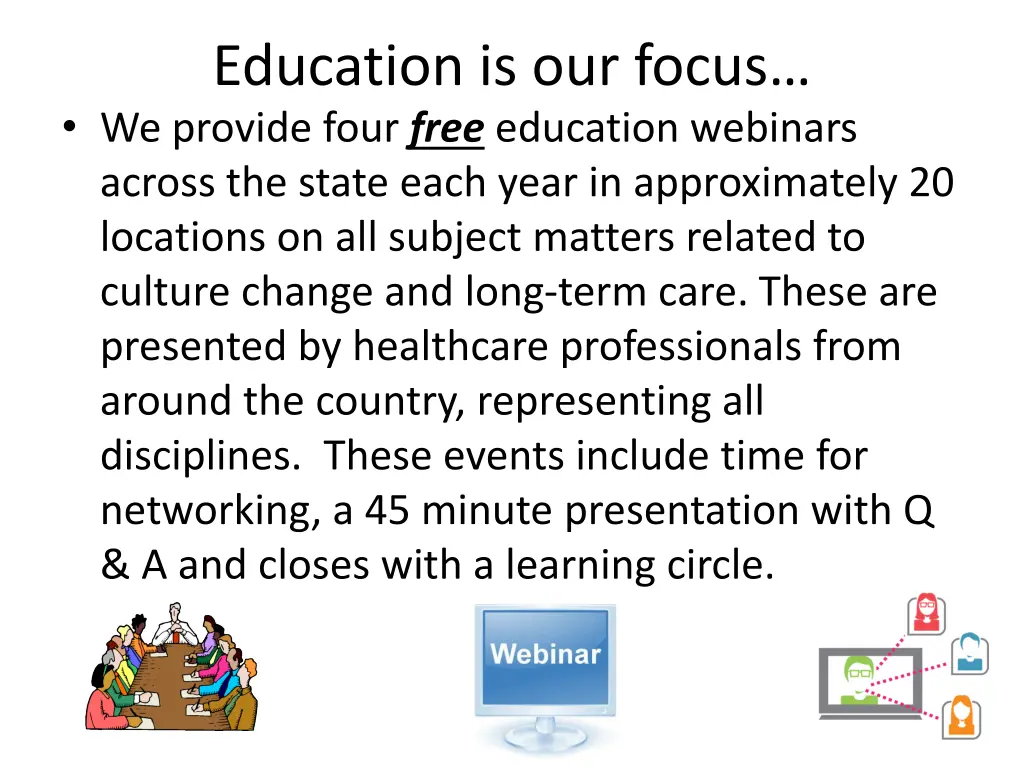 education is our focus we provide four free