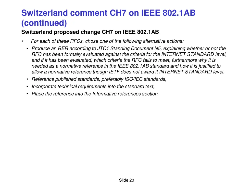 switzerland comment ch7 on ieee 802 1ab continued 1