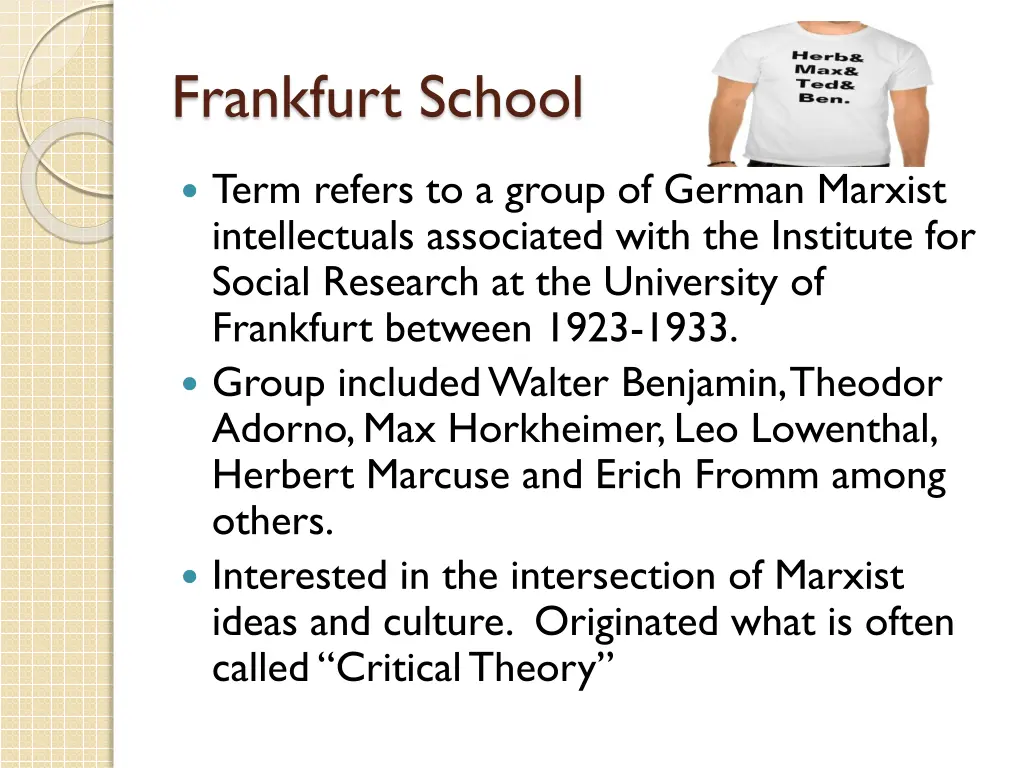 frankfurt school