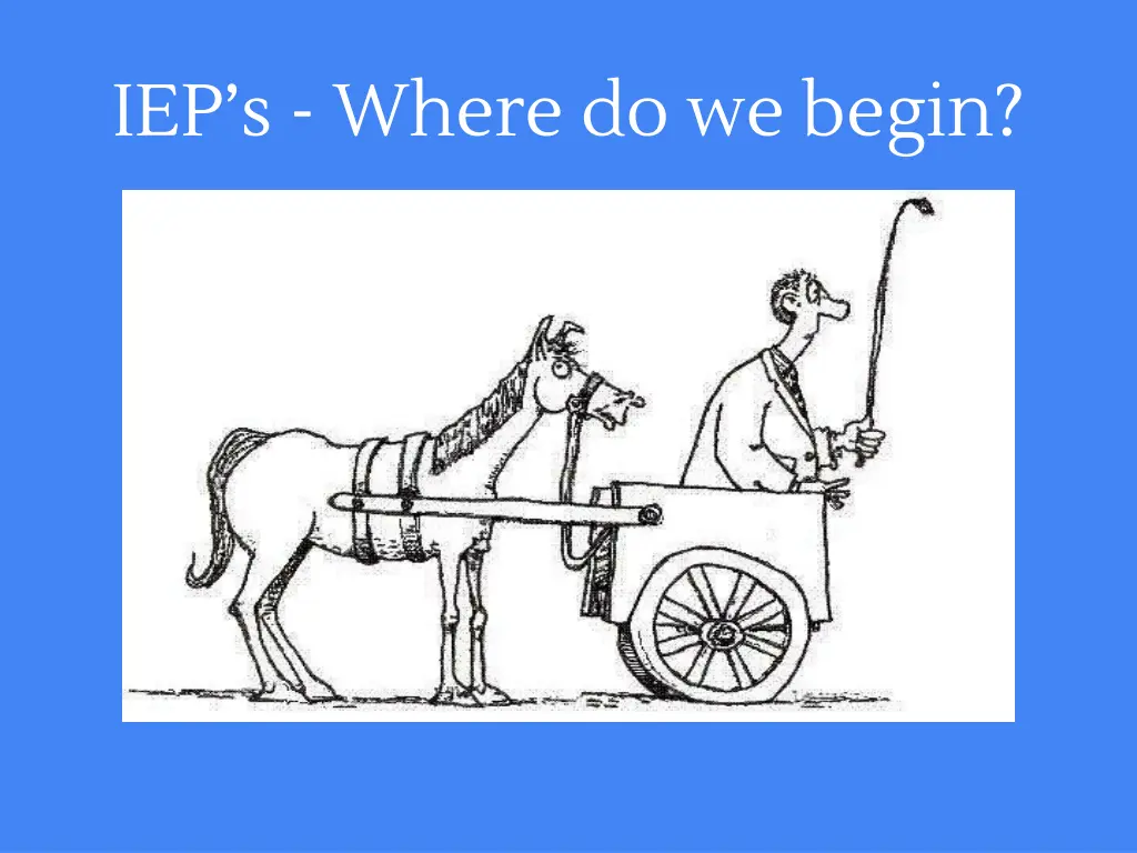 iep s where do we begin