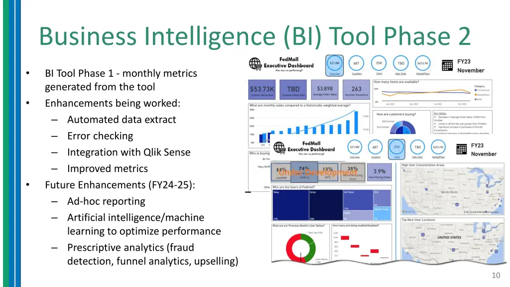business intelligence bi tool phase 2
