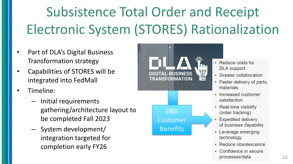 subsistence total order and receipt electronic