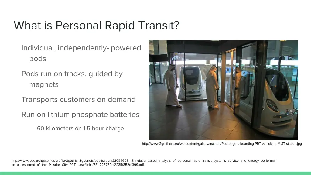 what is personal rapid transit