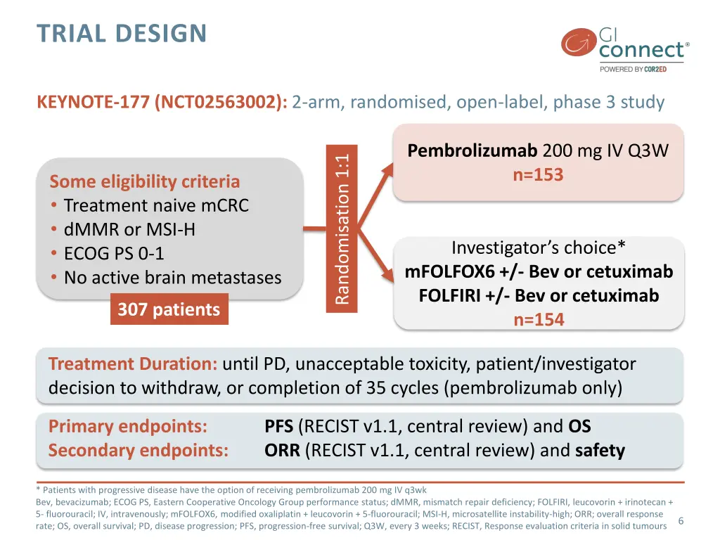 trial design