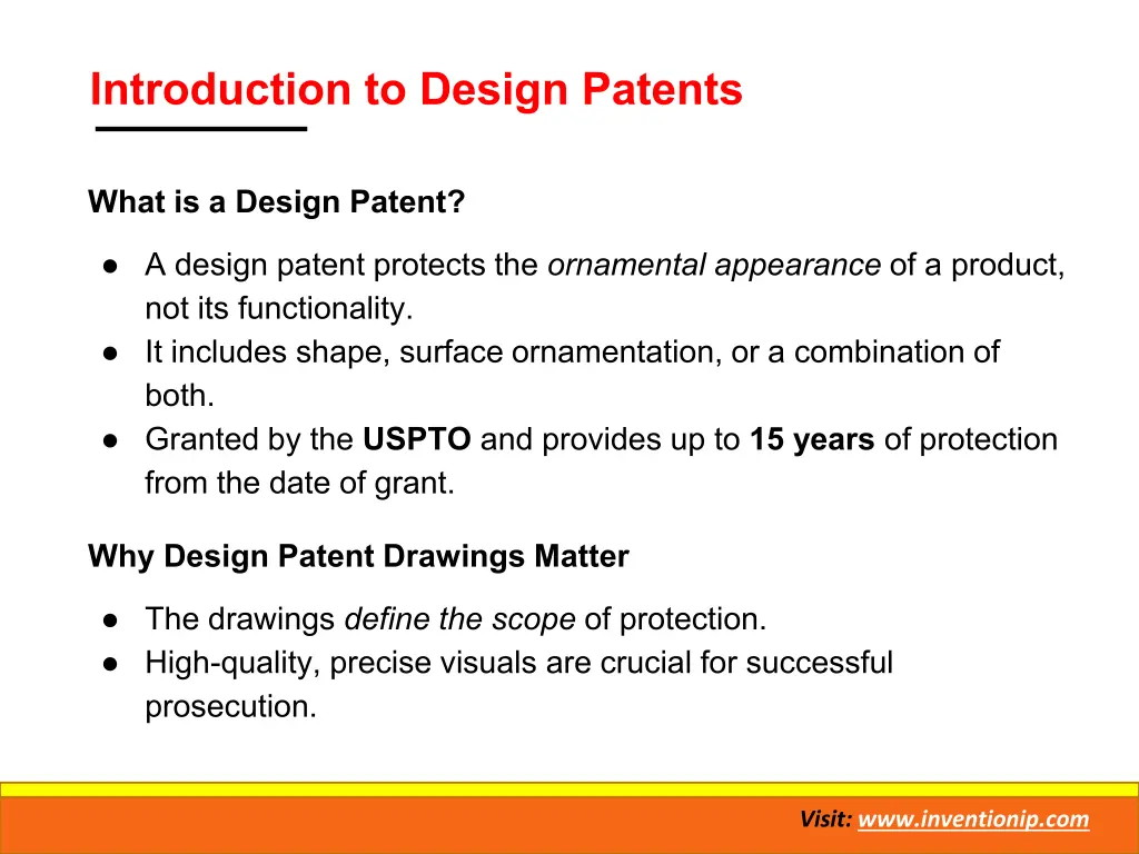 introduction to design patents