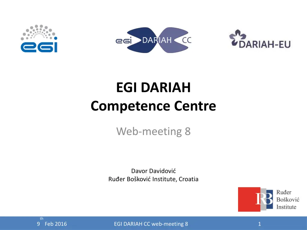 egi dariah competence centre