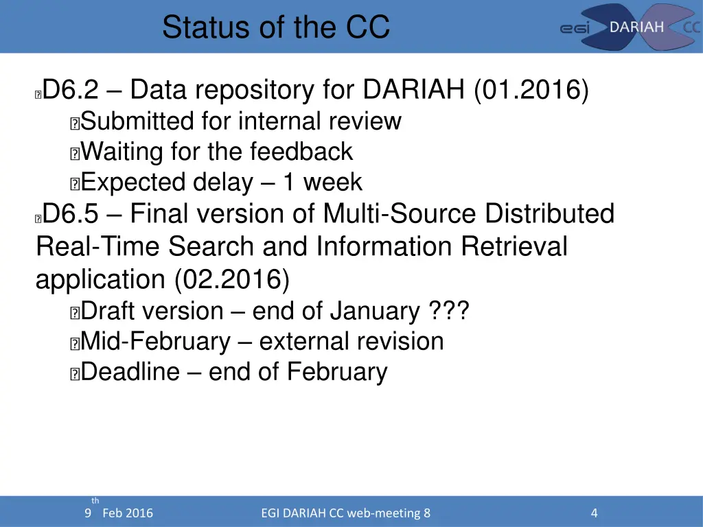 status of the cc 1
