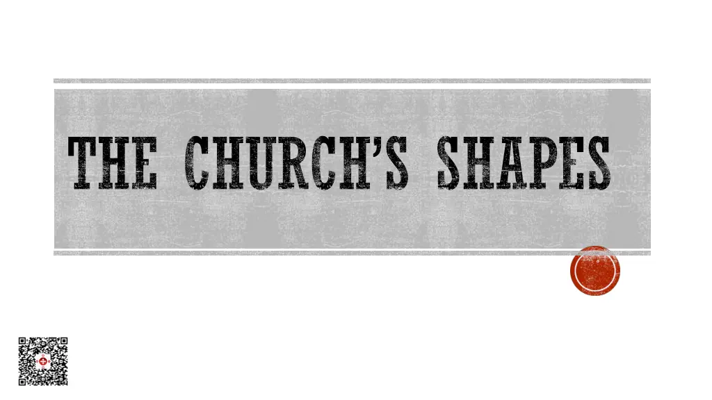 the church s shapes
